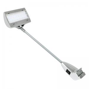 18W Silver Arm Light with Switch